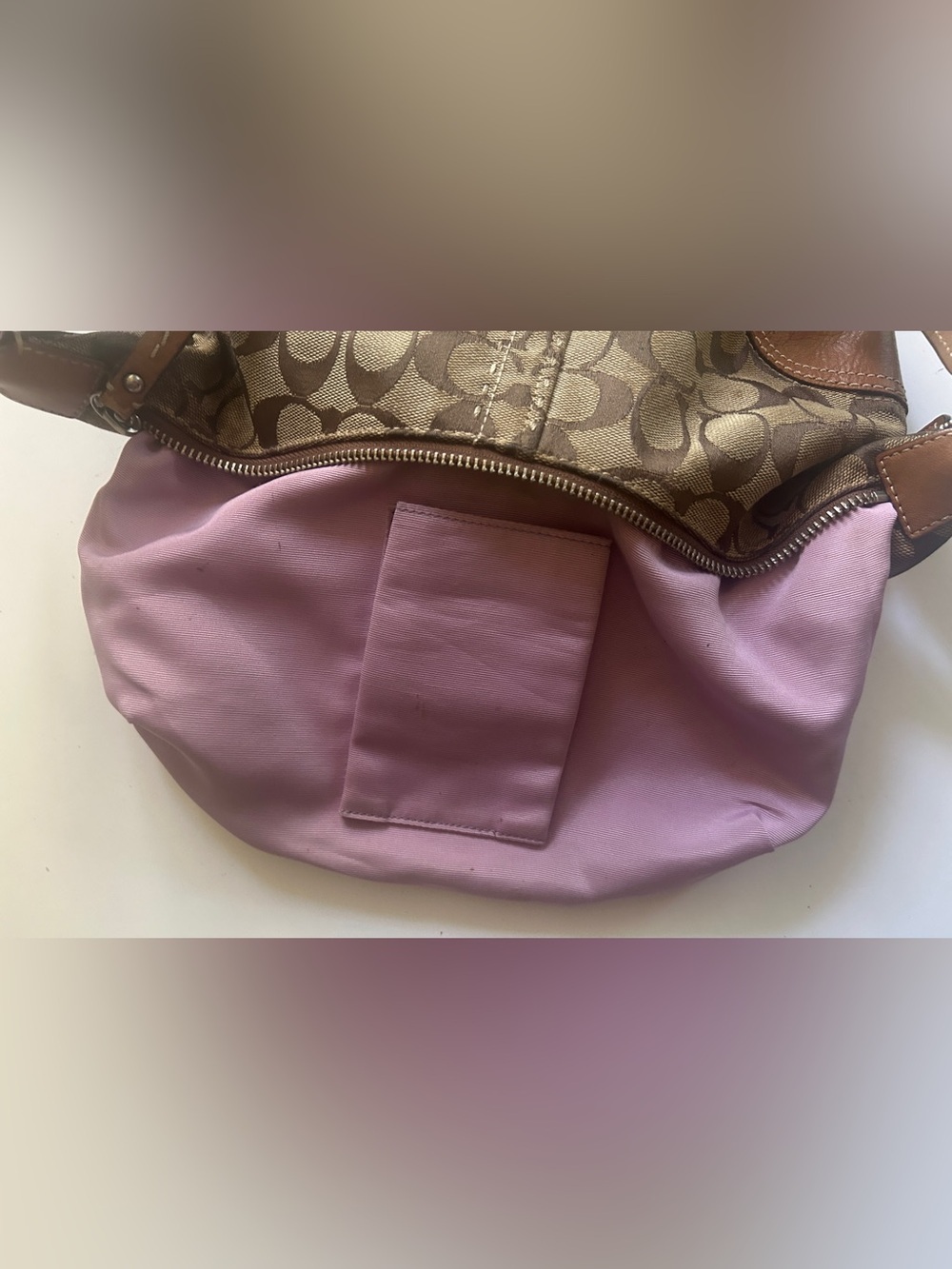 Vtg Coach Hamptons Shoulder Bag - Picture 13 of 16